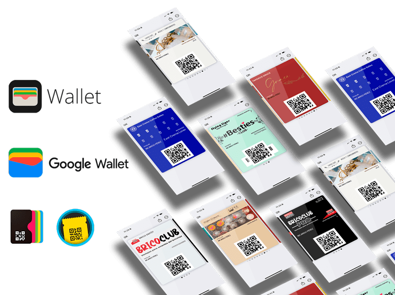 Tarjetas de fidelización en wallet mobile